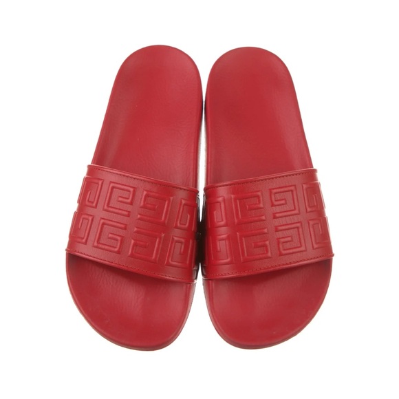 Red Givenchy Slides - Picture 1 of 2